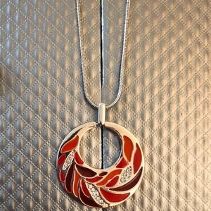 C&B Pomegranate Pendant Necklace